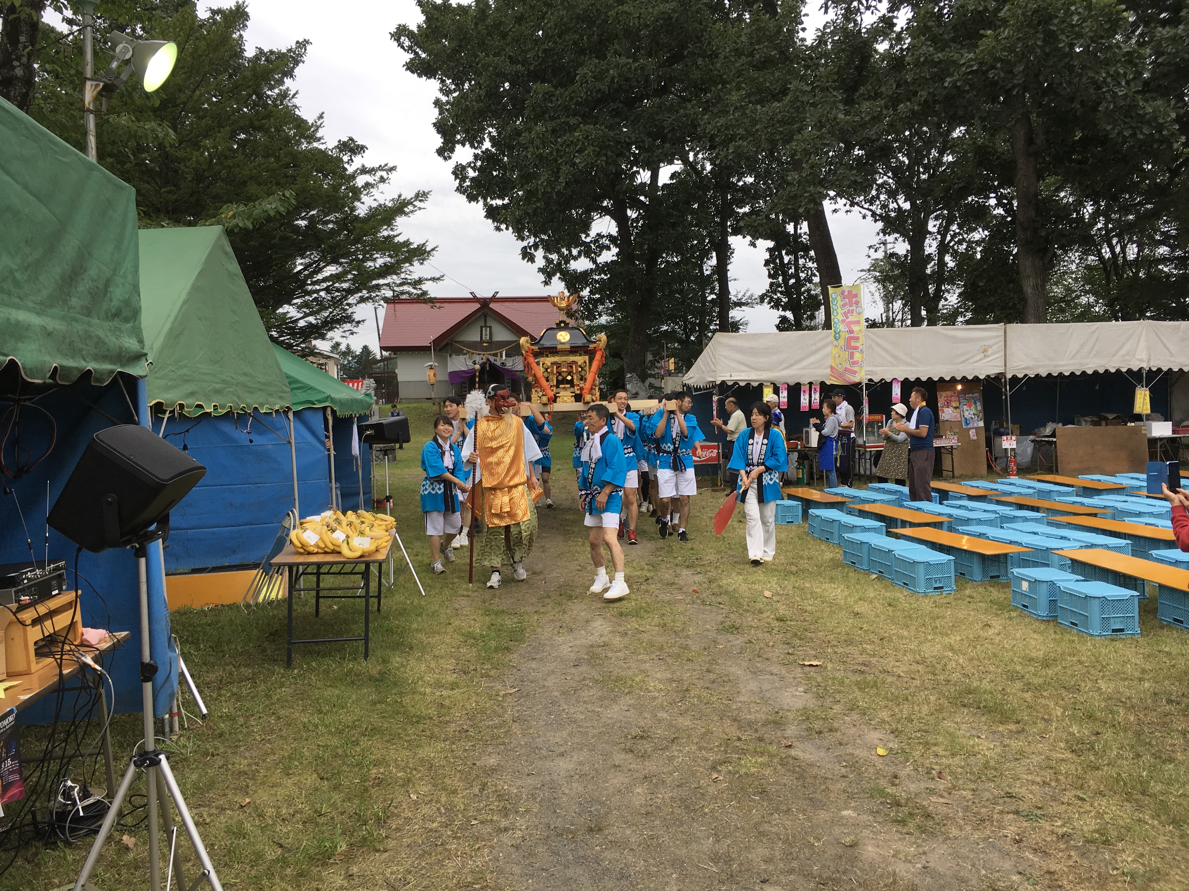 屈足神社秋祭り⛩