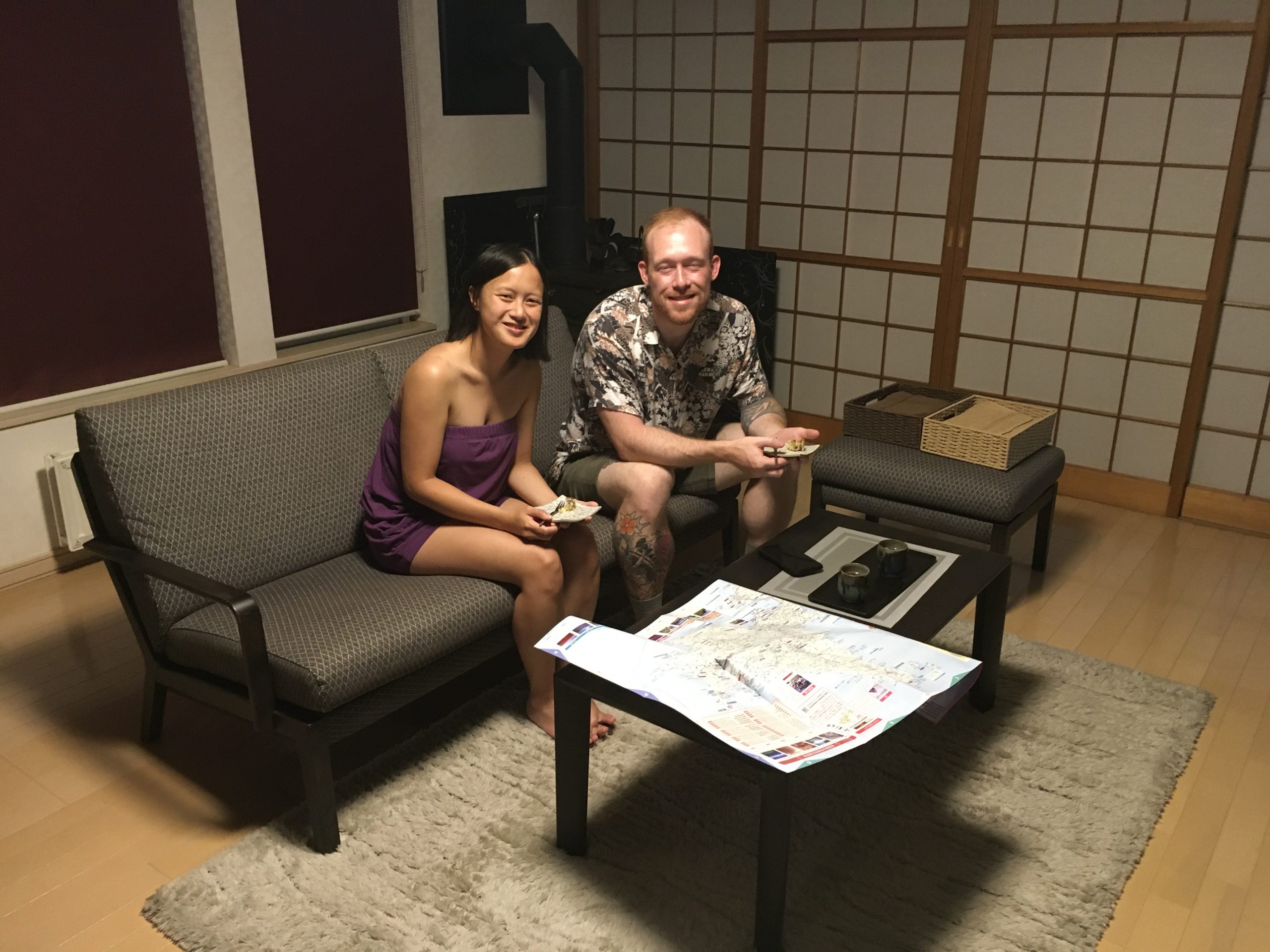 デンマークから初のゲスト
