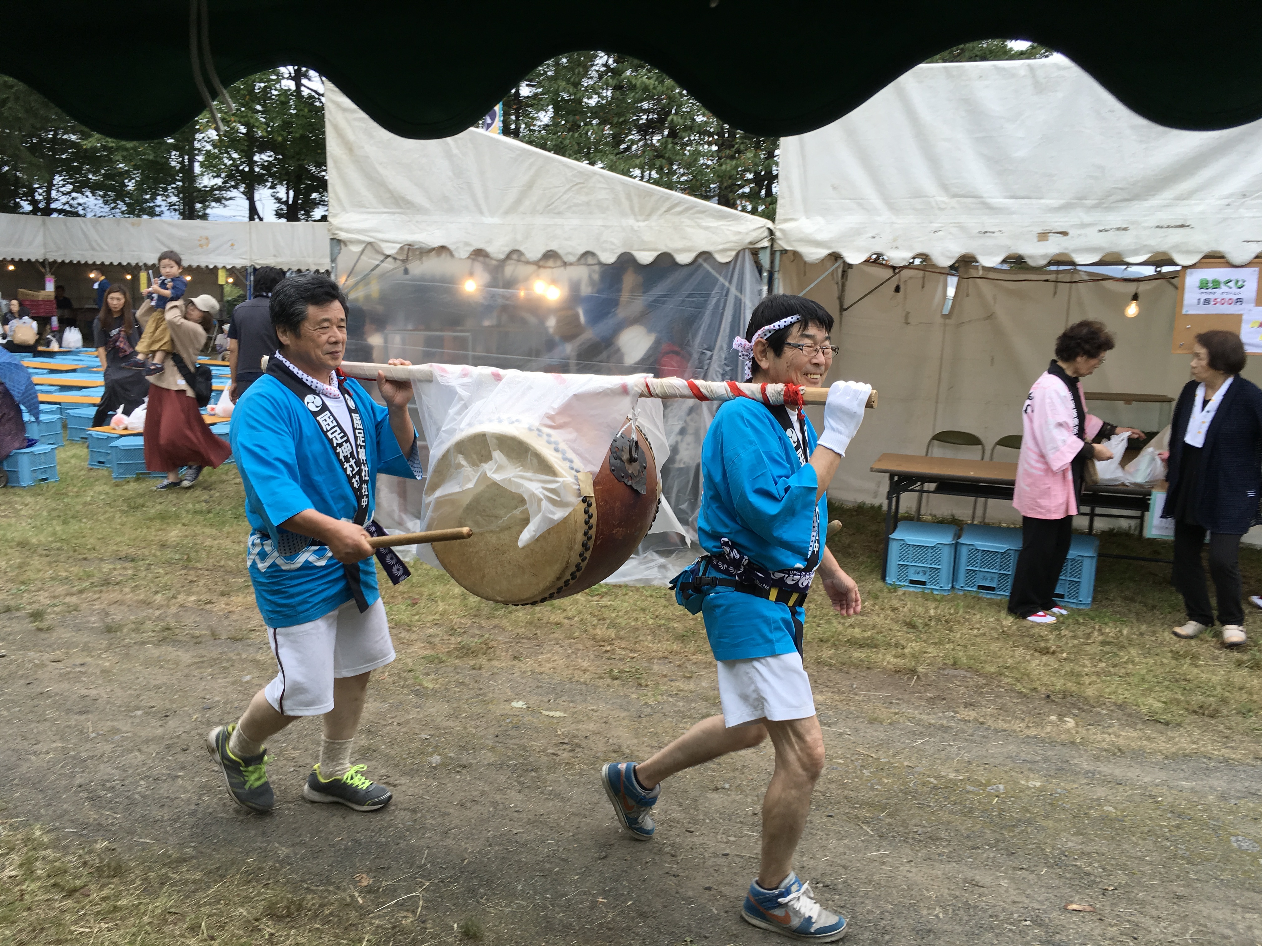 屈足神社秋祭り⛩