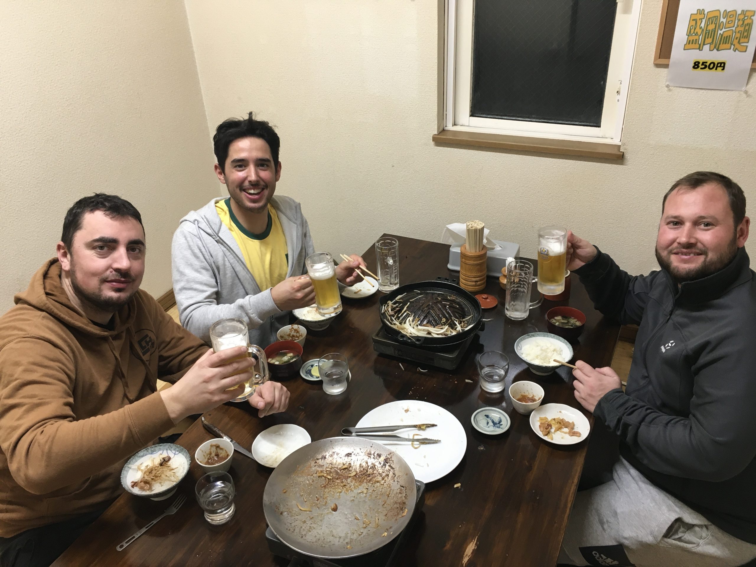 最後はフレンチキッスで、お別れ